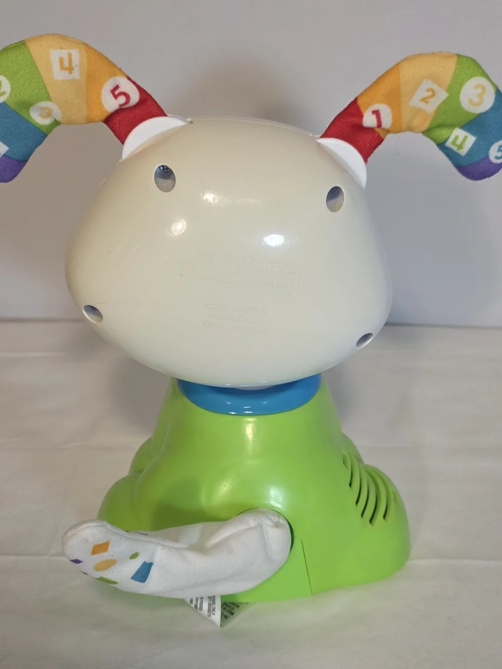 Fisher Price Bright Beats Dance & Move Green BeatBowWow Light Up Puppy Dog WORKS